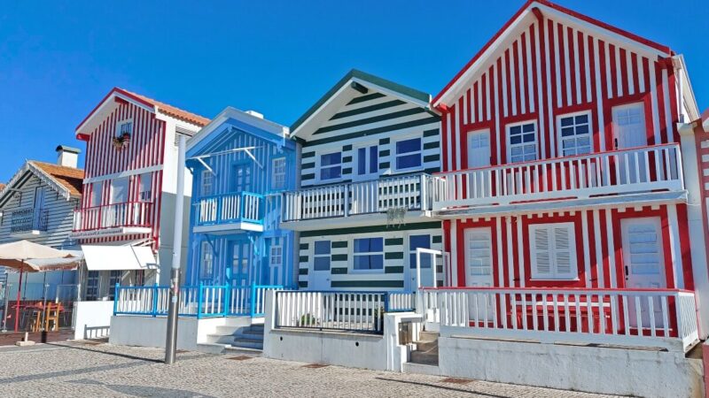 Que ver en Aveiro y Costa Nova, Portugal