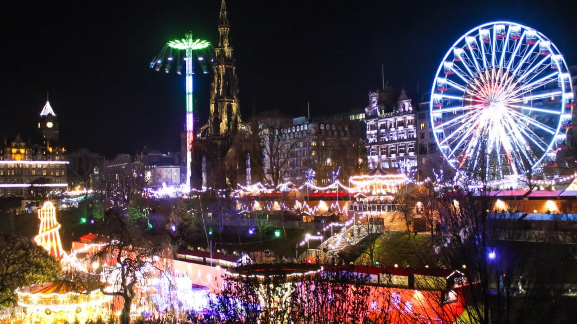 Que ver en Edimburgo en Navidad Reino Unido